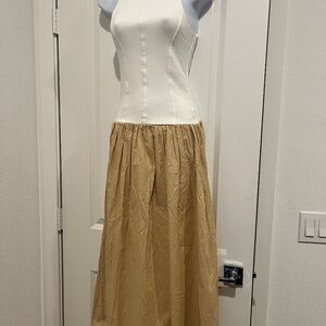 Zara Two Tone Maxi Dress